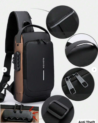 SecureSling™ Anti-Theft Crossbody Bag