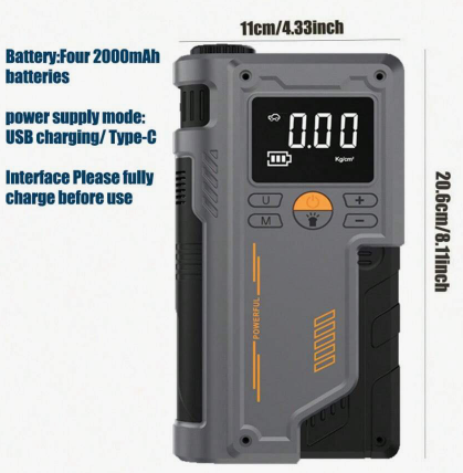 RoadReady™ Jump Starter + Tyre Inflator