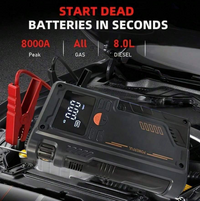RoadReady™ Jump Starter + Tyre Inflator